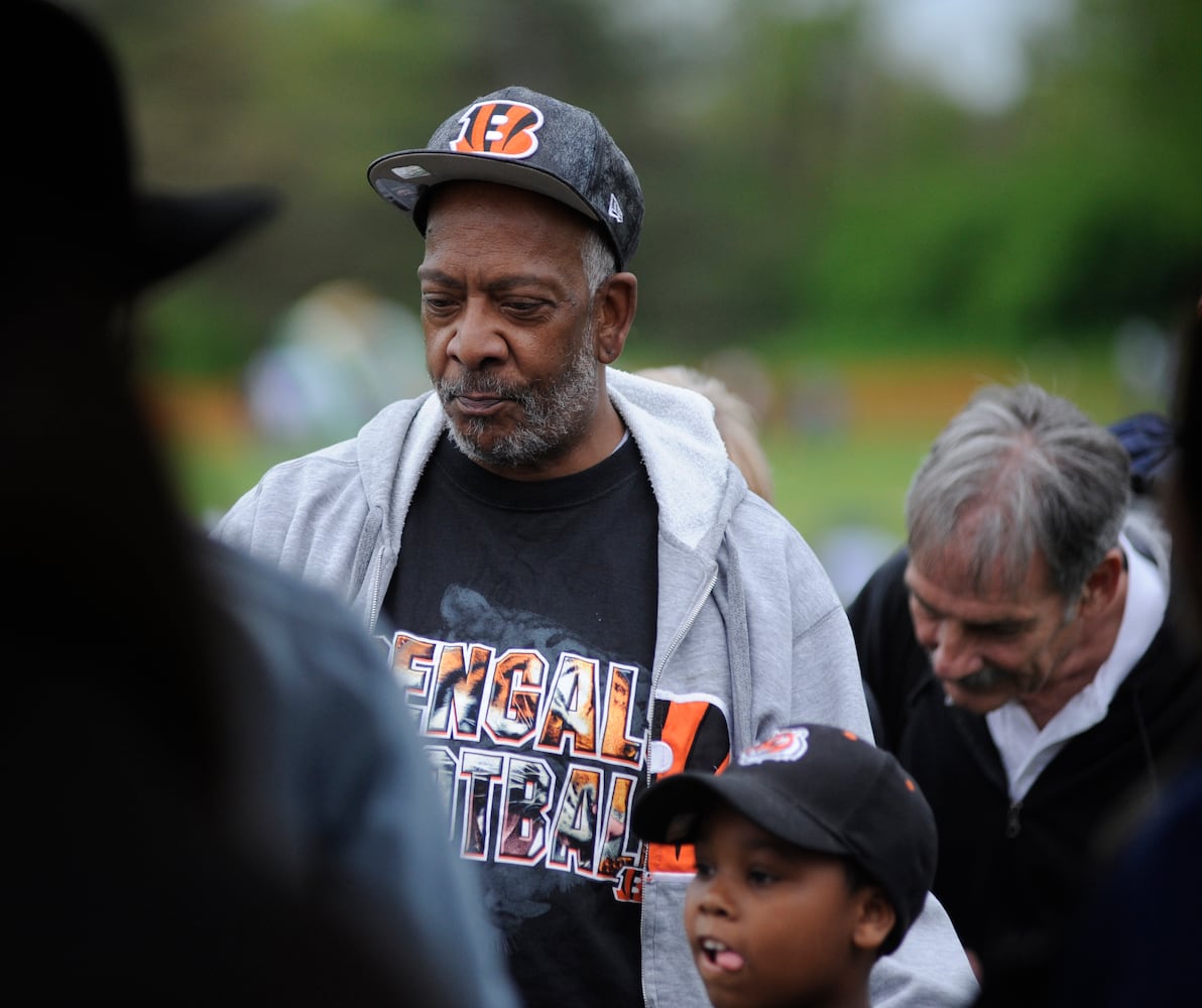 PHOTOS: NFL Draft Day at Dayton’s Triangle Park