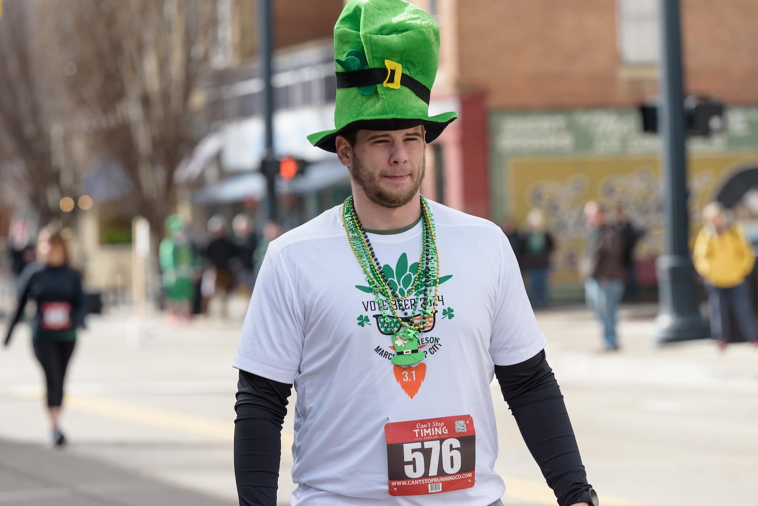 PHOTOS: St. Paddy's Day 3.1 Beer Run 2024 in Downtown Tipp City