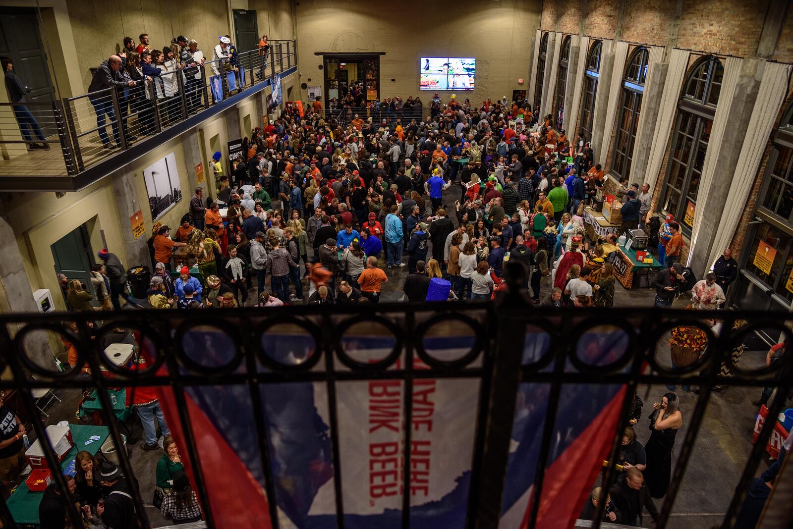 The Ohio Craft Brewers Association brought its Halloween-themed Ale-O-Ween beer festival back to Dayton on Saturday, Oct. 20. It was hosted at the Dayton Steam Plant on 617 E. Third St. and more than 40 Ohio craft breweries poured samples of more than 100 beers, including seasonal styles, limited-release brews and popular favorites. TOM GILLIAM / CONTRIBUTING PHOTOGRAPHER