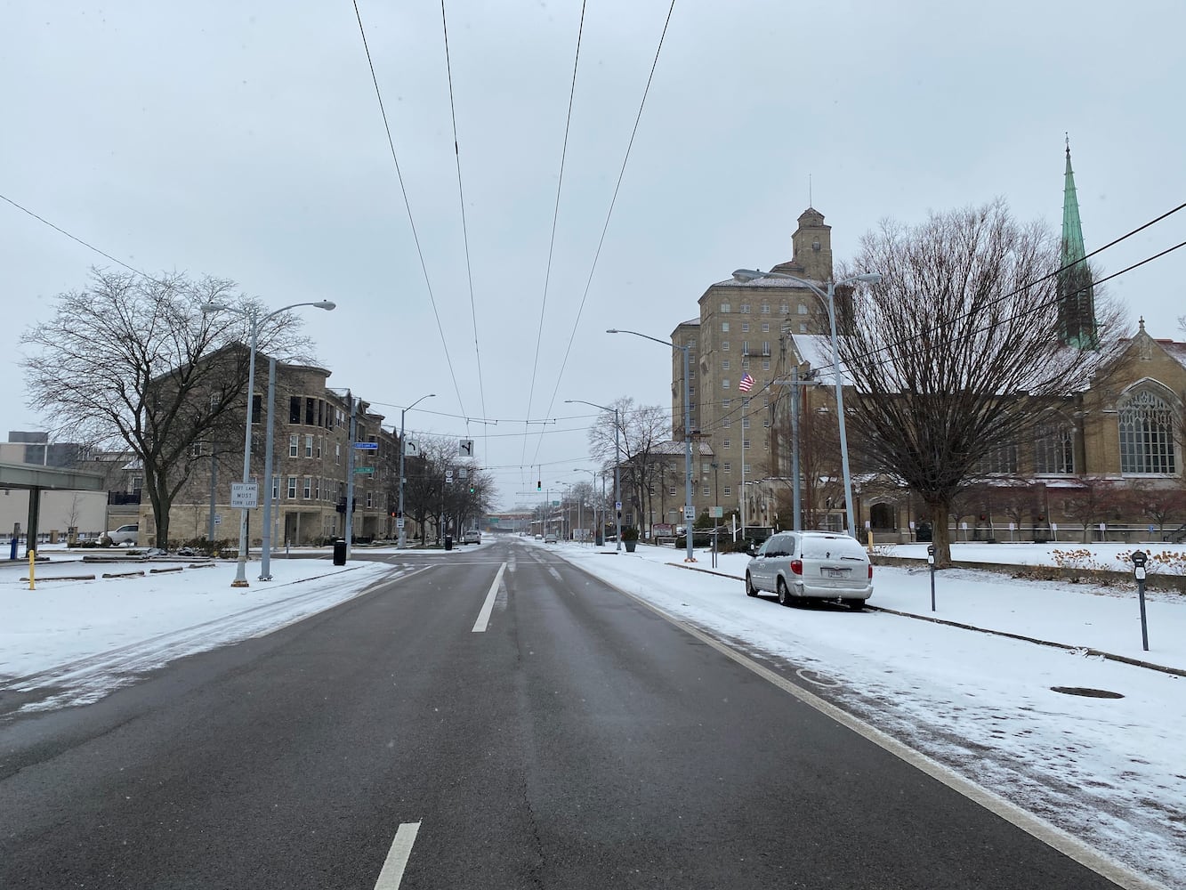 Christmas Day snowfall 2020