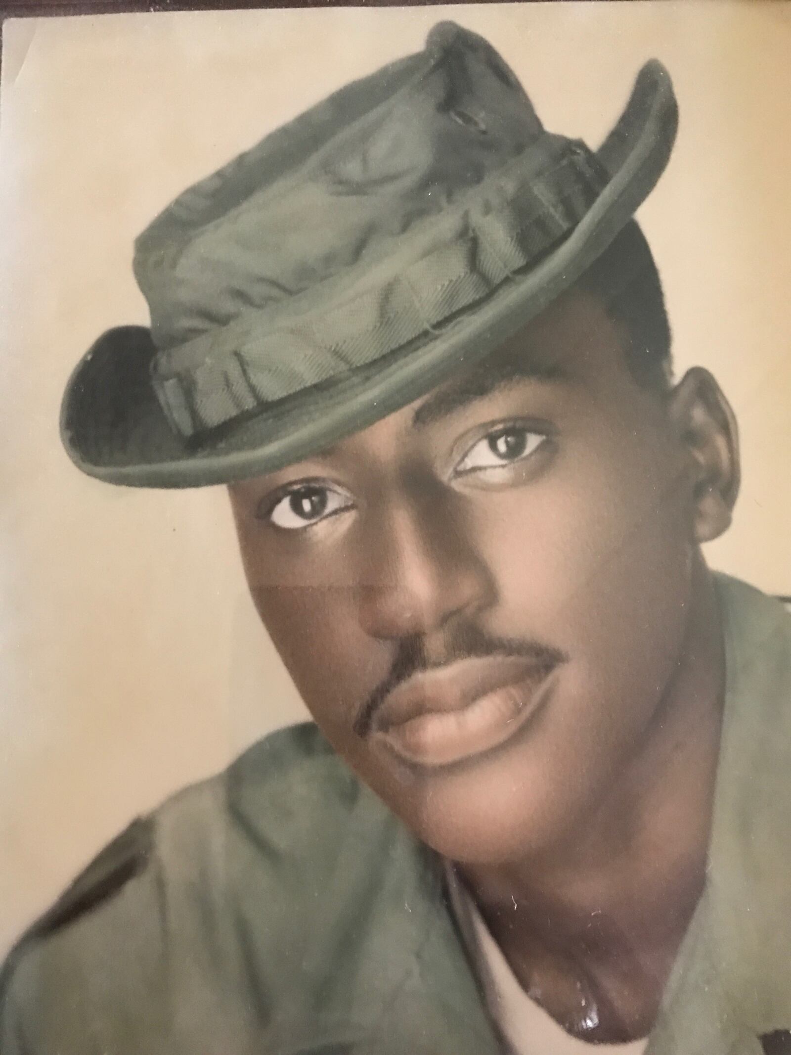 Ron Daniels' U.S. Army portrait. CONTRIBUTED