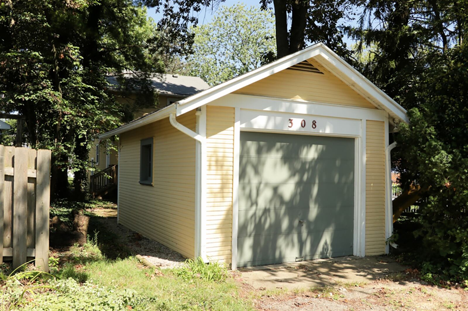 The property has a 1-car, detached garage with alley access. CONTRIBUTED PHOTO BY KATHY TYLER