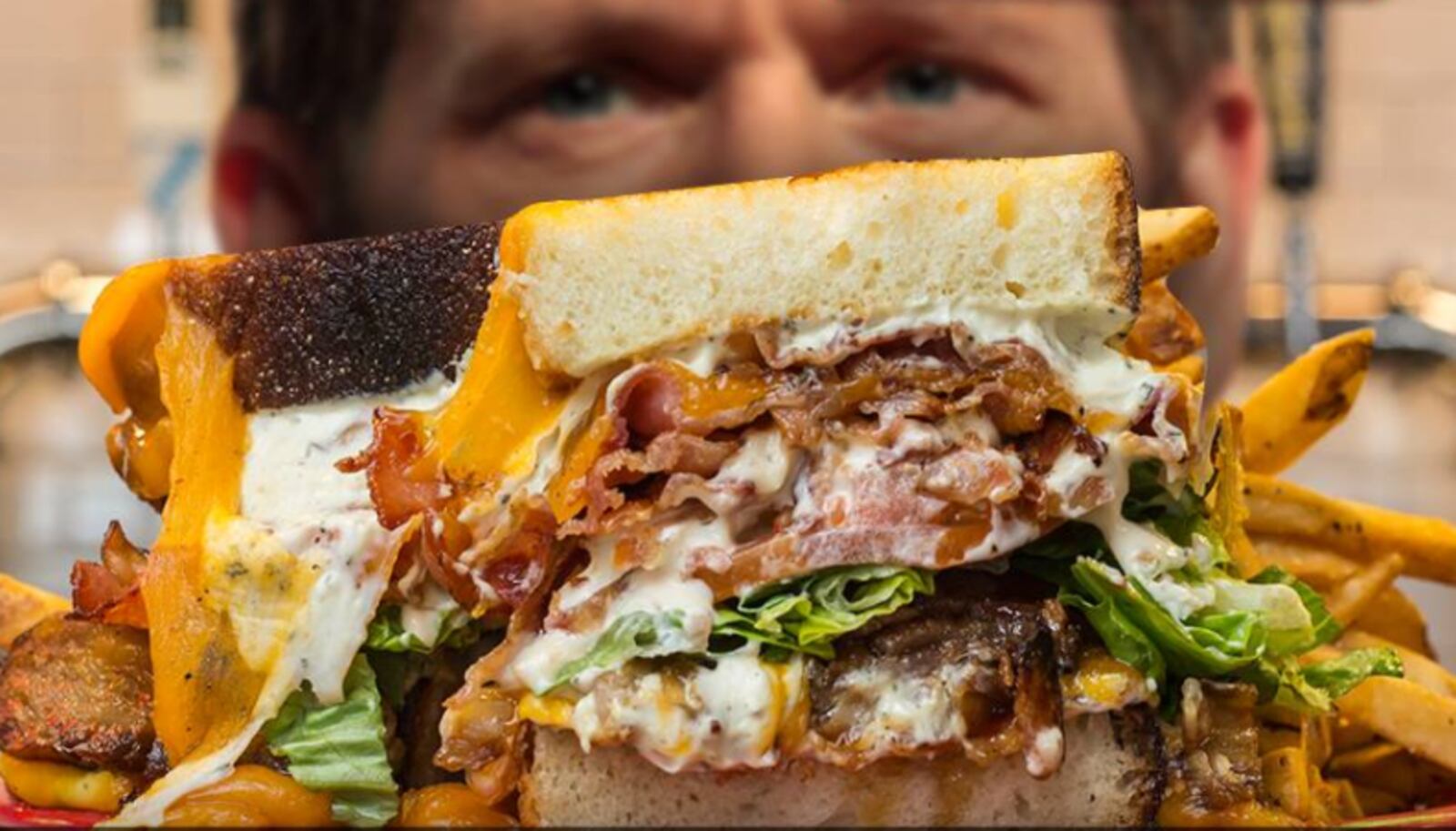 Melt Bar & Grilled's most popular sandwich, 6 degrees of Kevin Bacon, is back as a special during the month of December. Photo: meltbarandgrilled.com