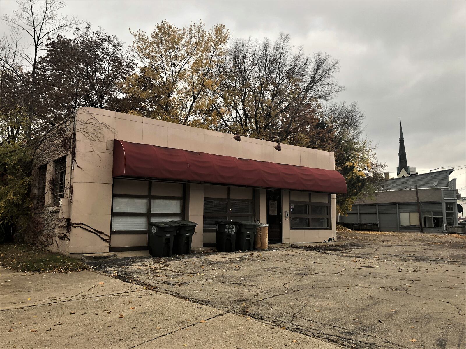 Plans call for turning the building at 333 Wayne Ave. into a medical marijuana dispensary. CORNELIUS FROLIK / STAFF