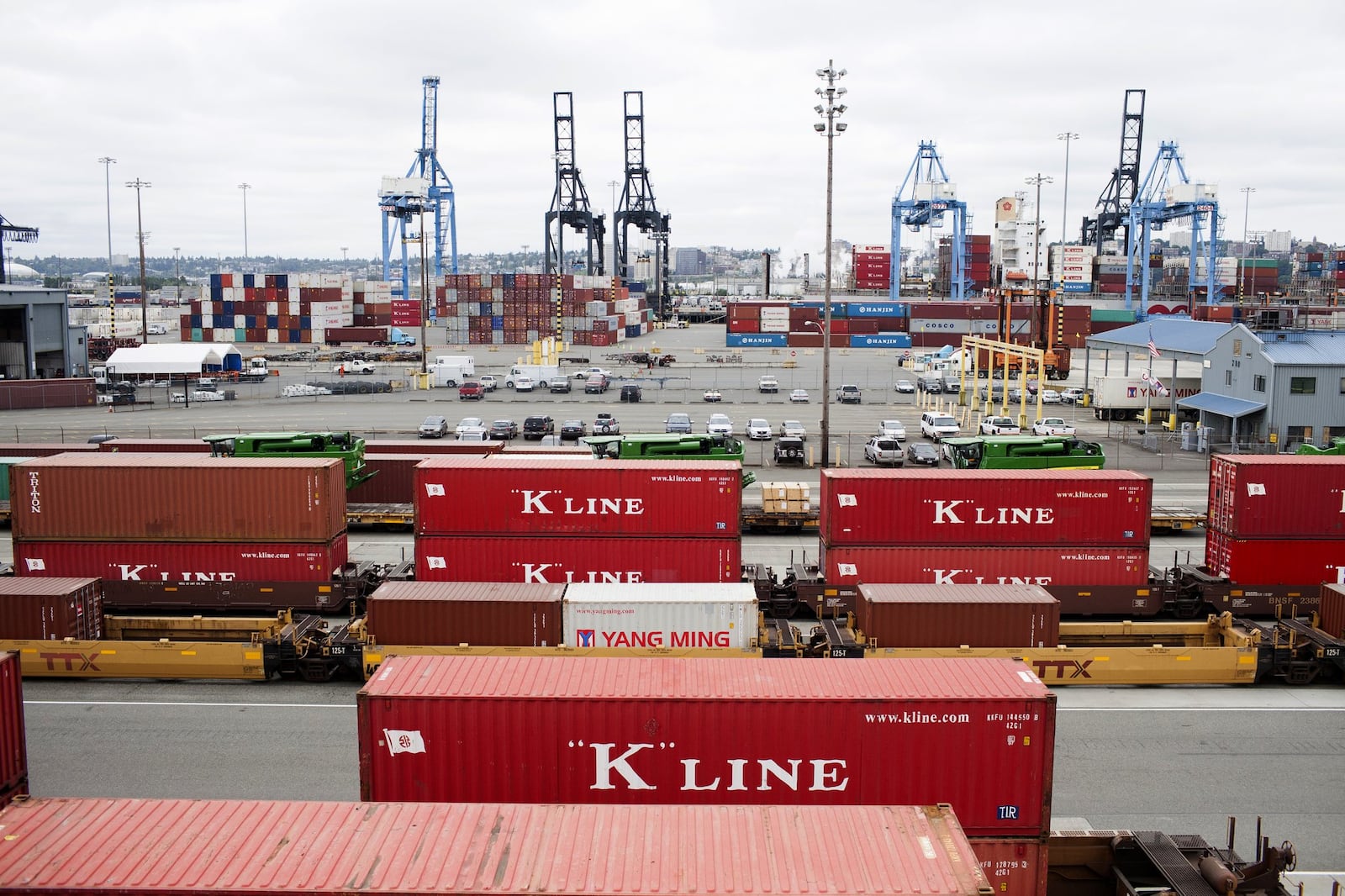 The Port of Tacoma, in Tacoma, Wash. (Matthew Ryan Williams/The New York Times)