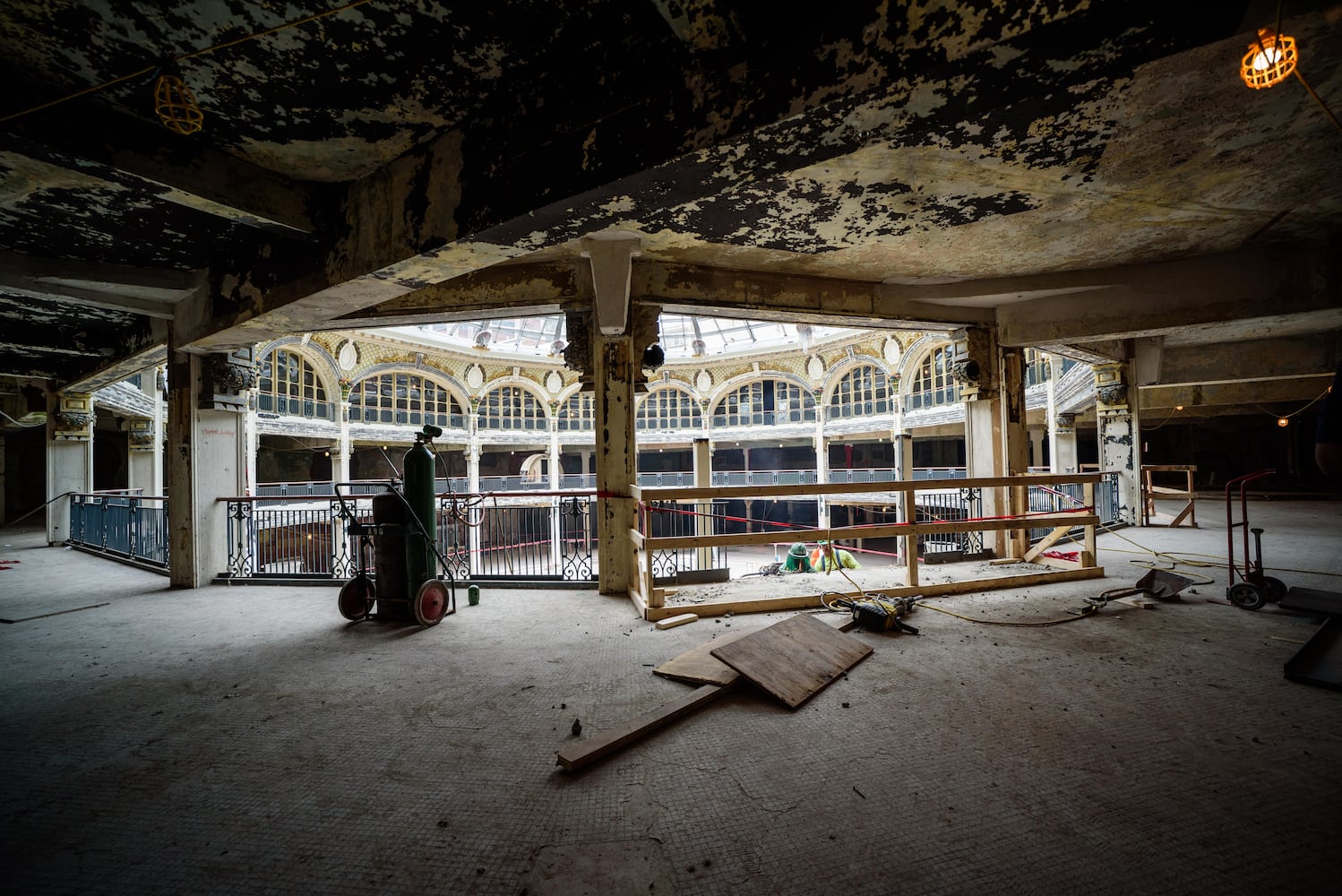 PHOTOS: The latest construction progress on the Dayton Arcade