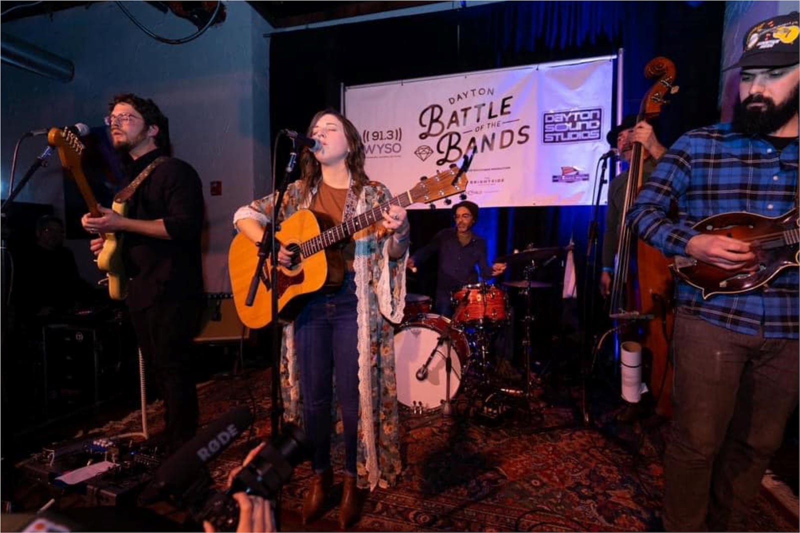 Folkie Sam King & the Suspects, which competed against BJSR, the Jaywalkers and the Nautical Theme during week three of the Battle of the Bands at The Brightside, advanced to the finals on Saturday, March 11.