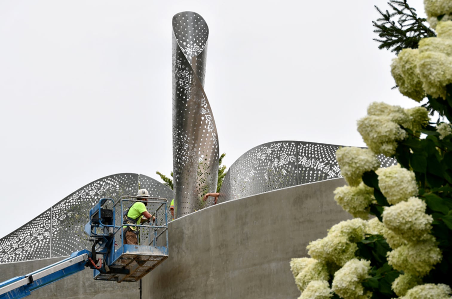 PHOTOS: New Kettering sculpture a vision of the community’s natural beauty