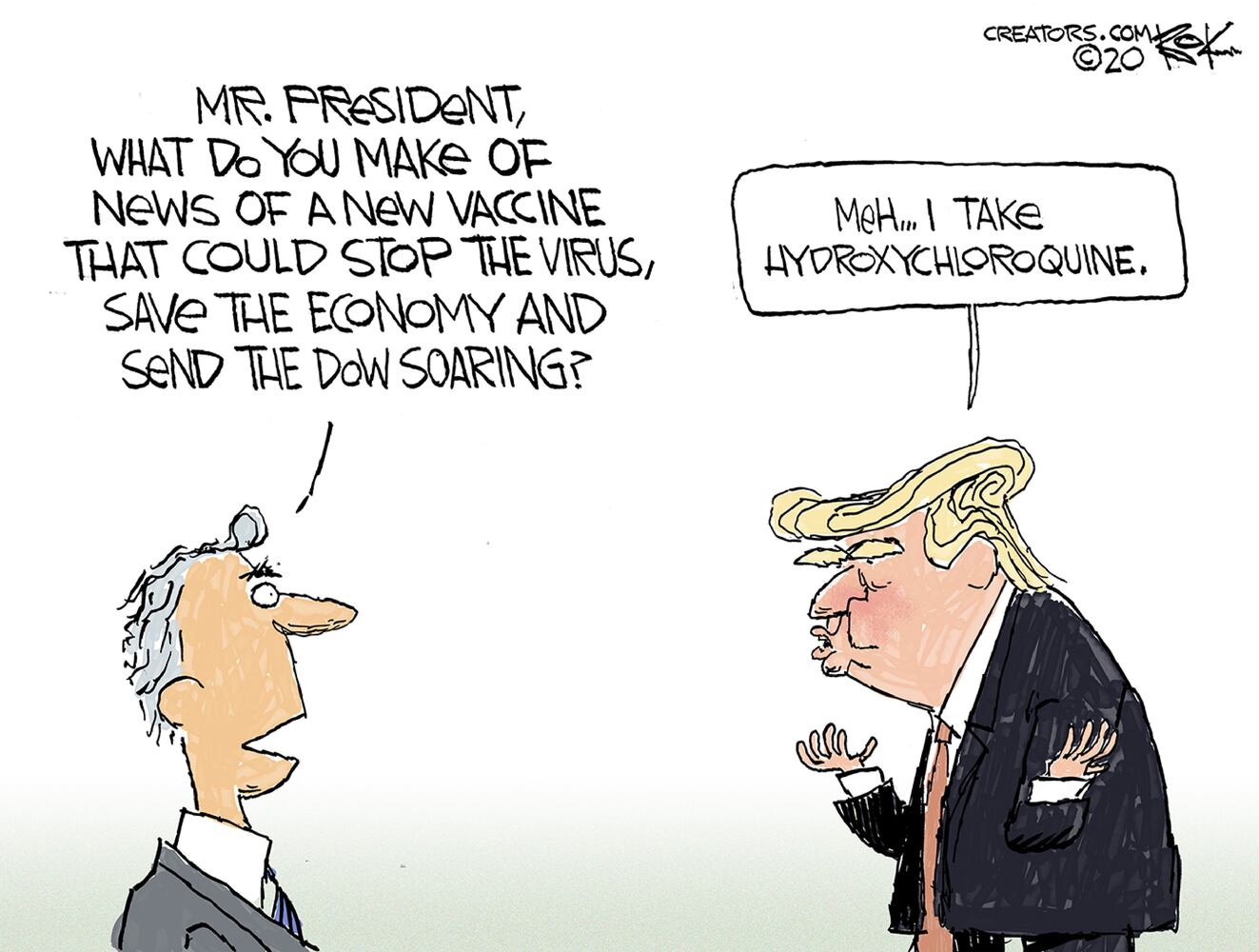 Week in cartoons: Unemployment, mail-in ballots and more