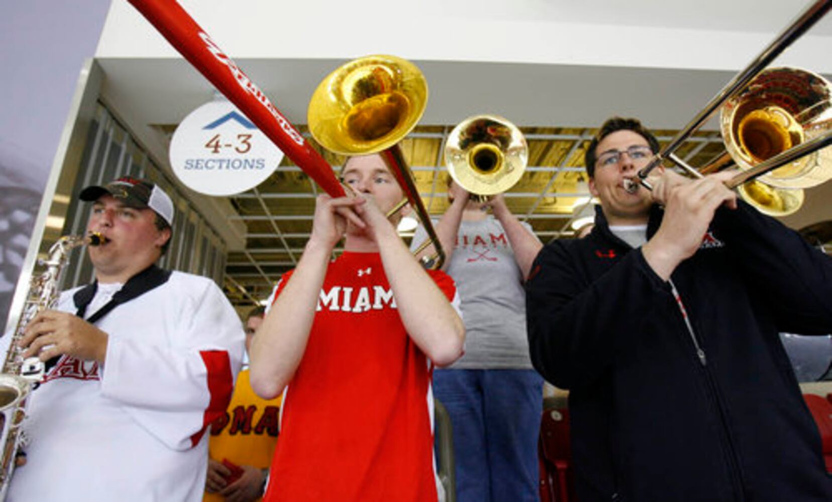 Miami hockey pep rally