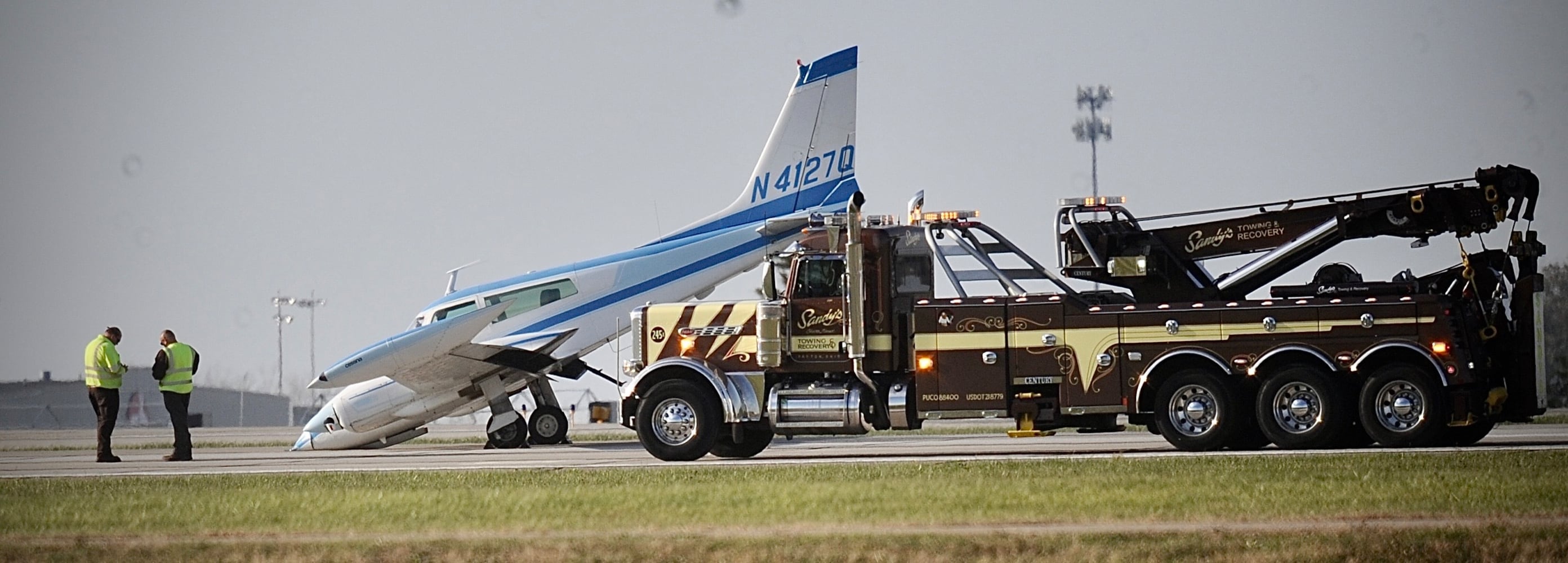 Small plane crash at DIA