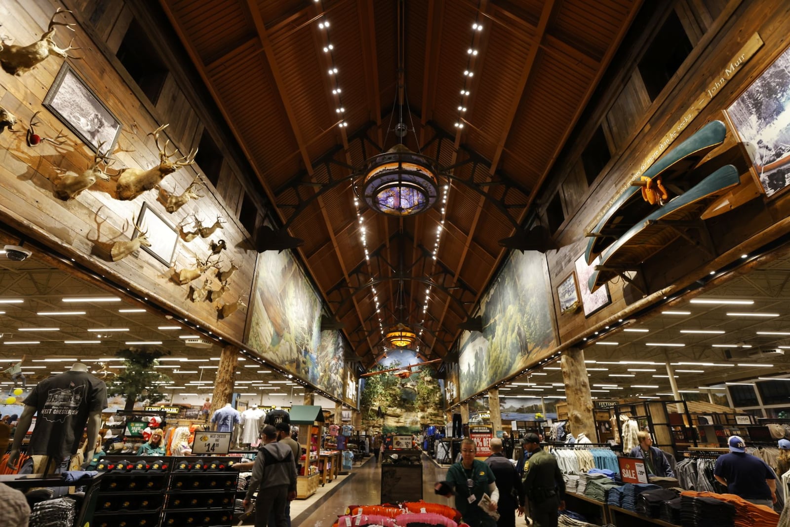 Bass Pro Shops celebrates the grand opening of their new store Wednesday, Feb. 21, 2024 in West Chester Township. NICK GRAHAM/STAFF