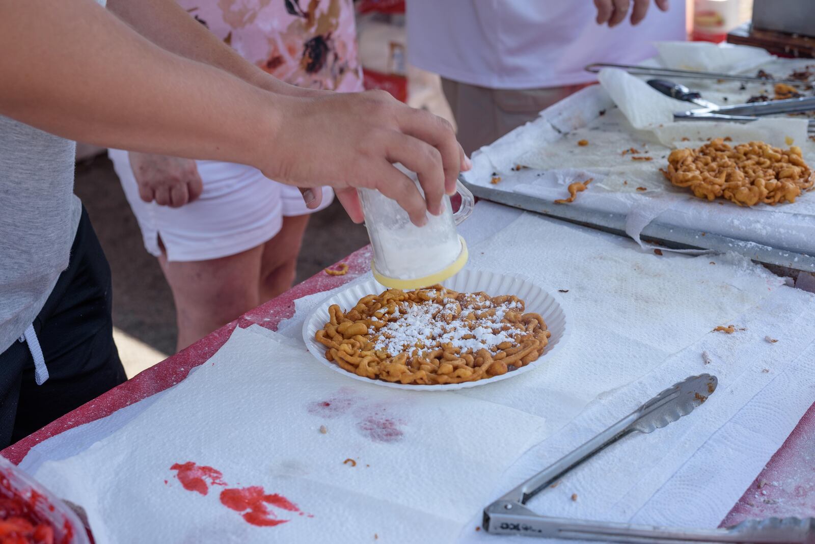 Even though the Troy Strawberry Festival was canceled for the second year in a row due to coronavirus concerns, a smaller version, the Strawberry Jam was held at Prouty Plaza in downtown Troy on Friday, June 4 and Saturday, June 5, 2021. Did we spot you there on Saturday? TOM GILLIAM / CONTRIBUTING PHOTOGRAPHER