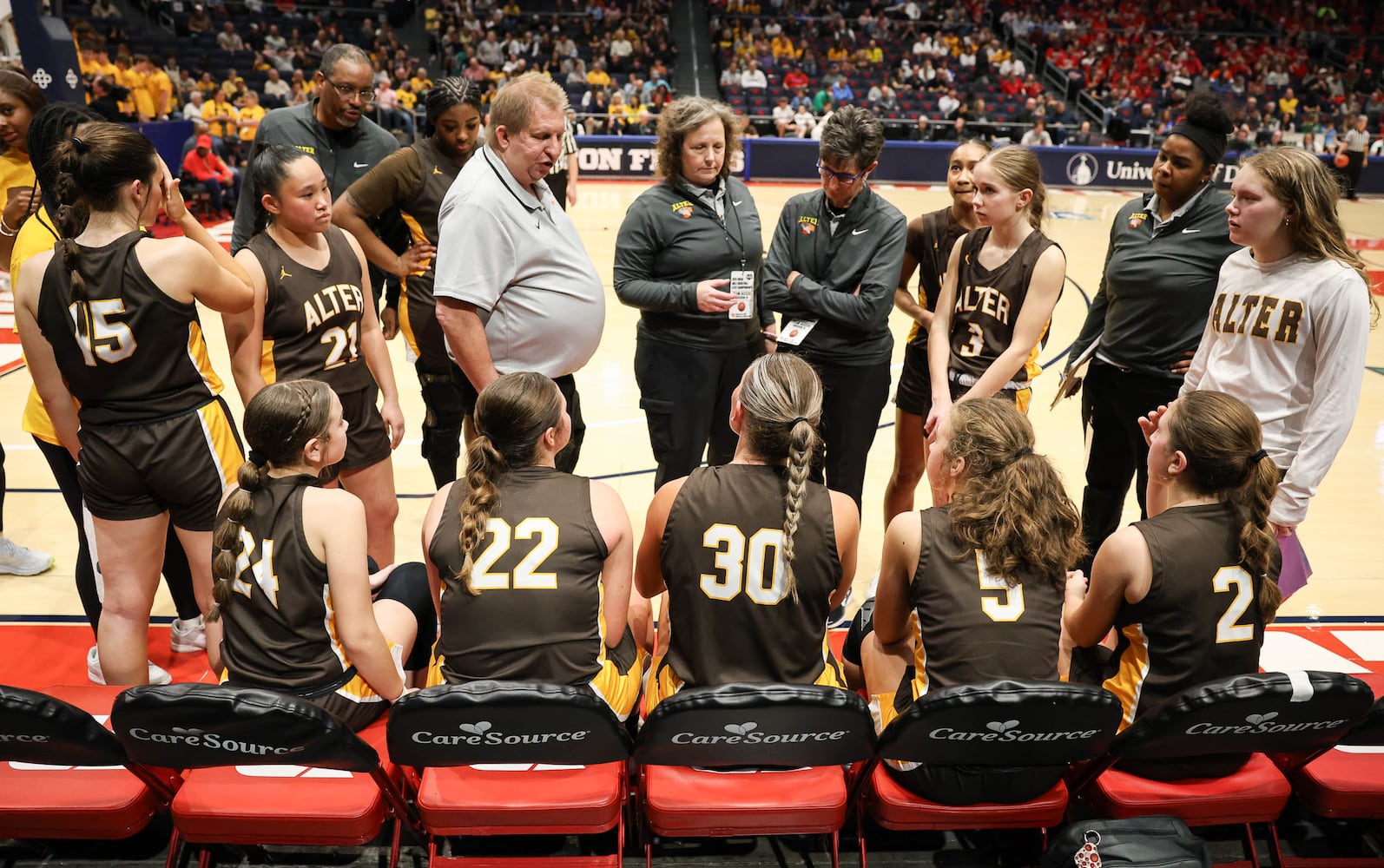 Alter vs. Bellevue Division IV girls basketball state final