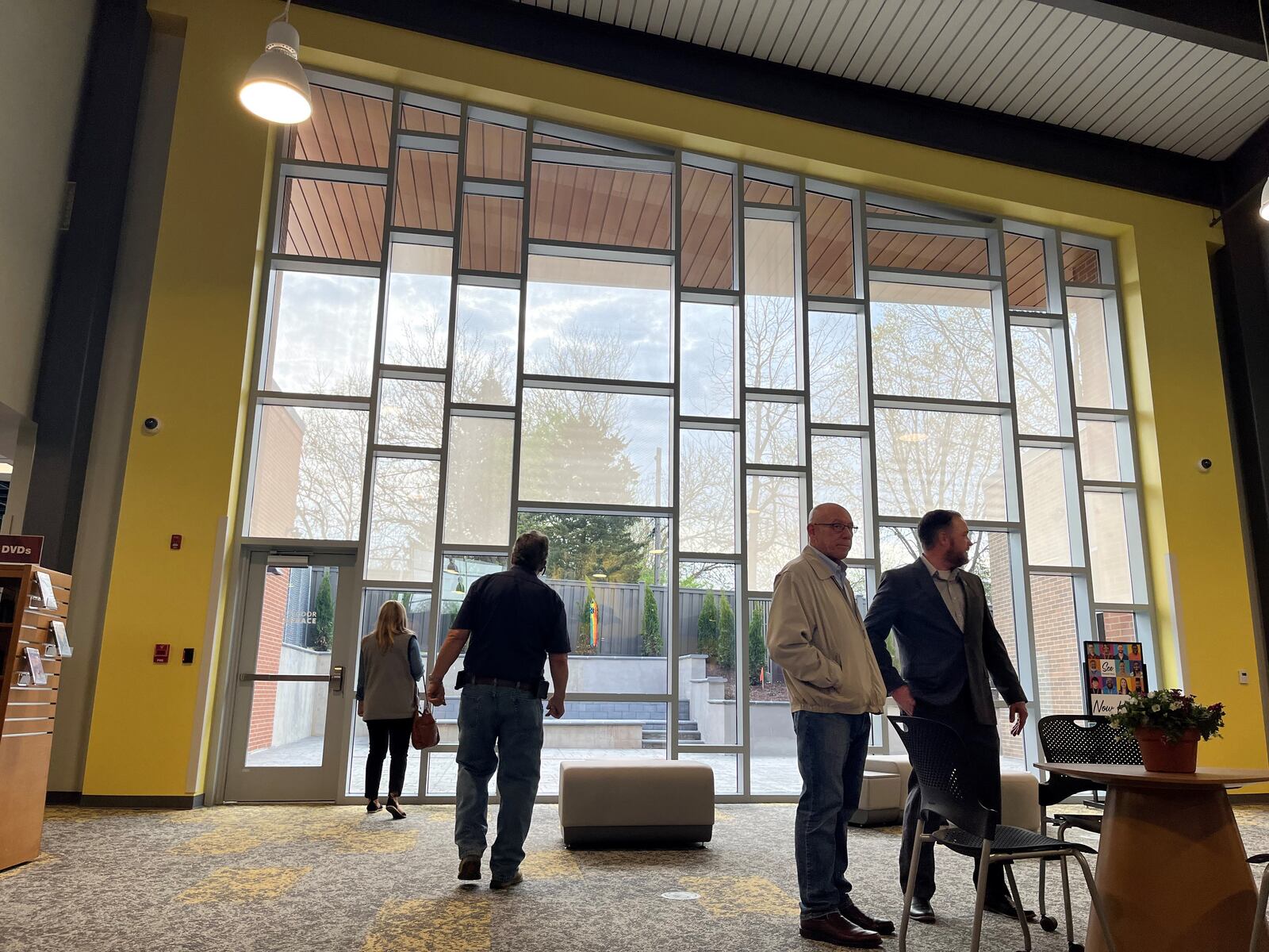 The new Dayton Metro Library Burkhardt Branch has opened. CORNELIUS FROLIK / STAFF