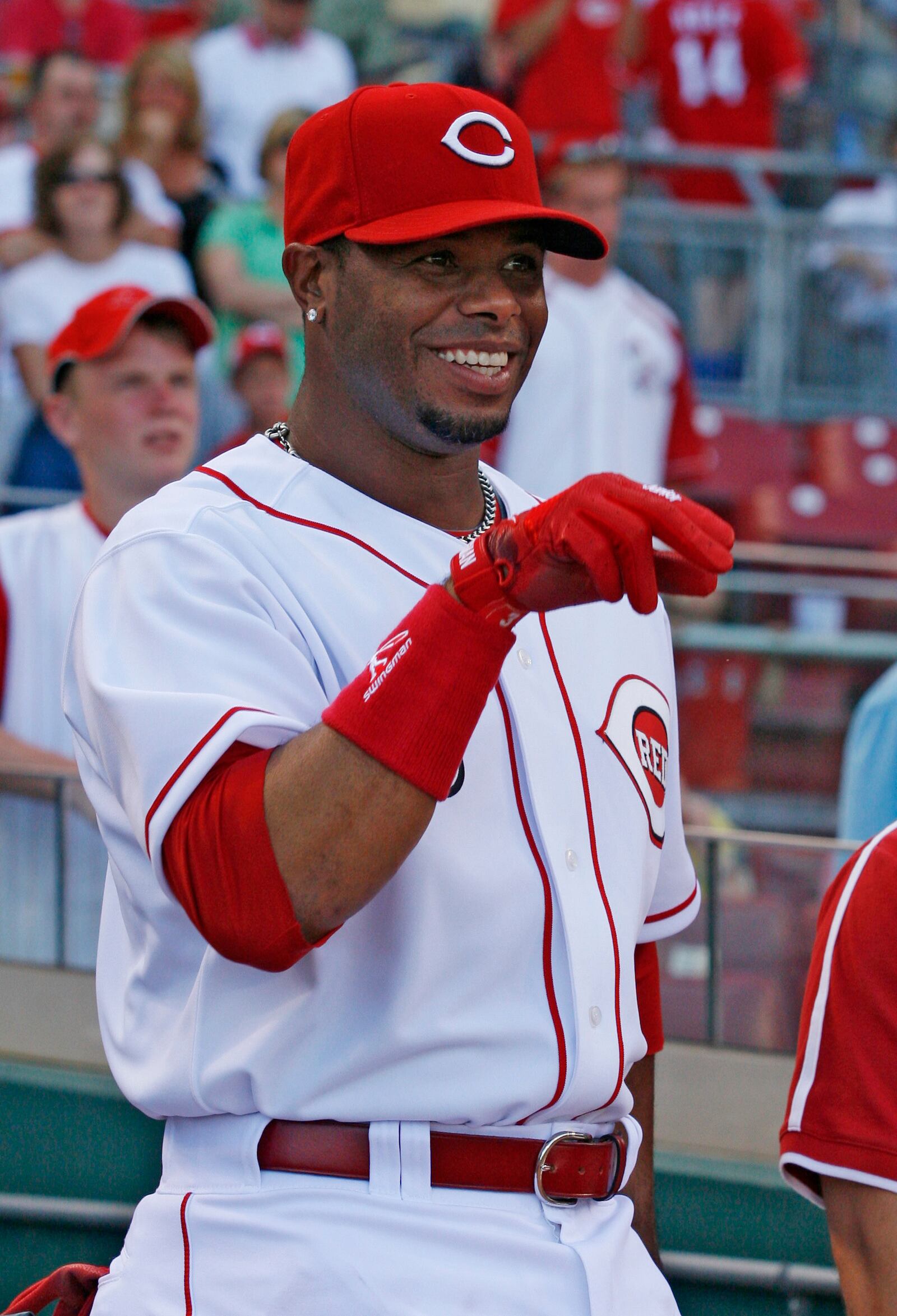 Injuries slowed Ken Griffey Jr. as a member of the Cincinnati Reds. Staff photo by Nick Graham