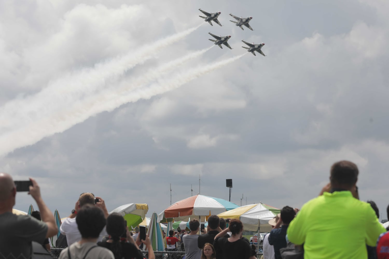 Thunderbirds at Dayton Air Show 2021