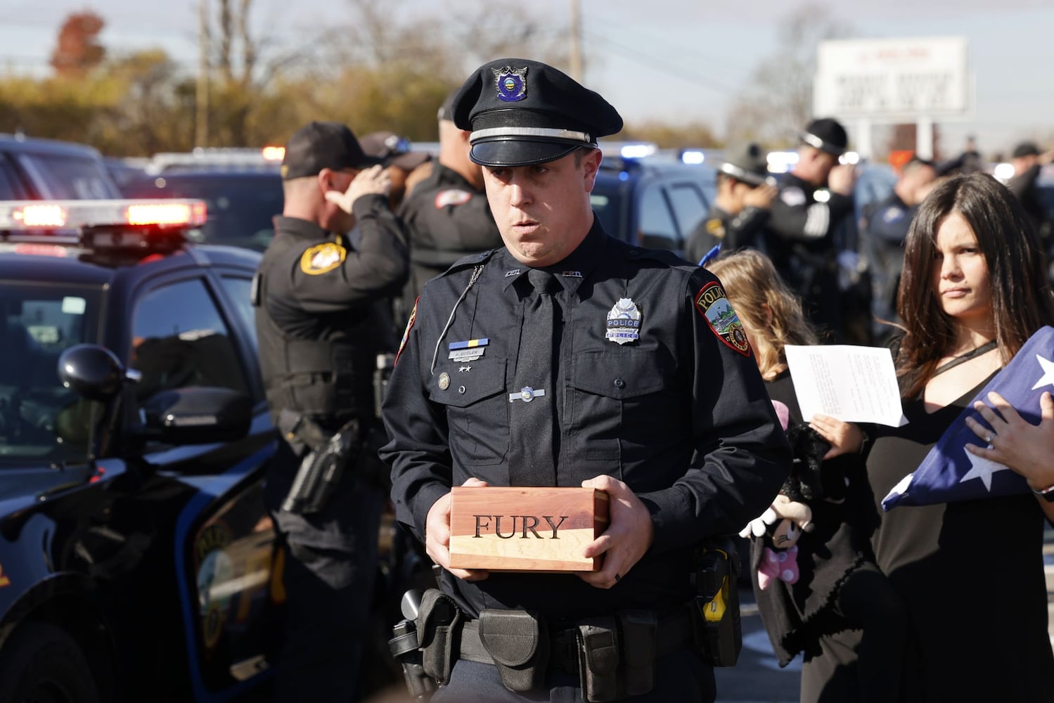 111623 franklin police k9 memorial