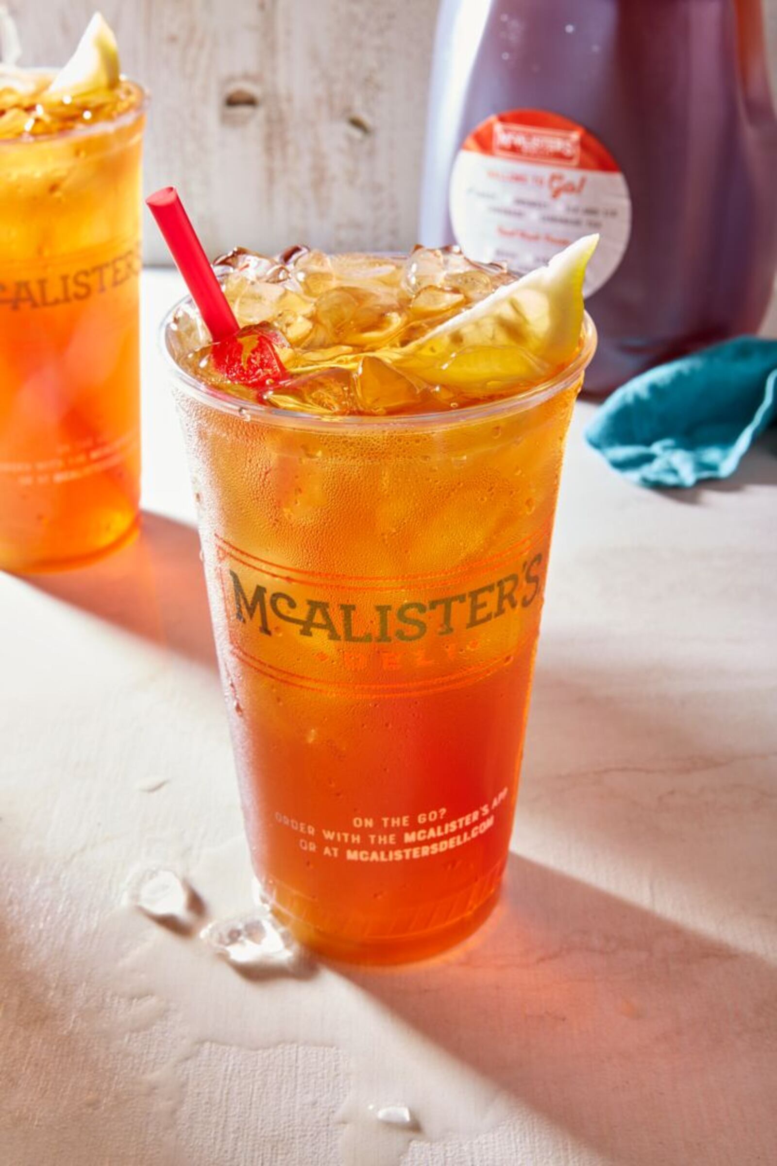 McAlister’s Deli is celebrating its 15th annual Free Tea Day by offering customers a free 32 oz. cup of tea on Thursday, July 20 (CONTRIBUTED PHOTO).