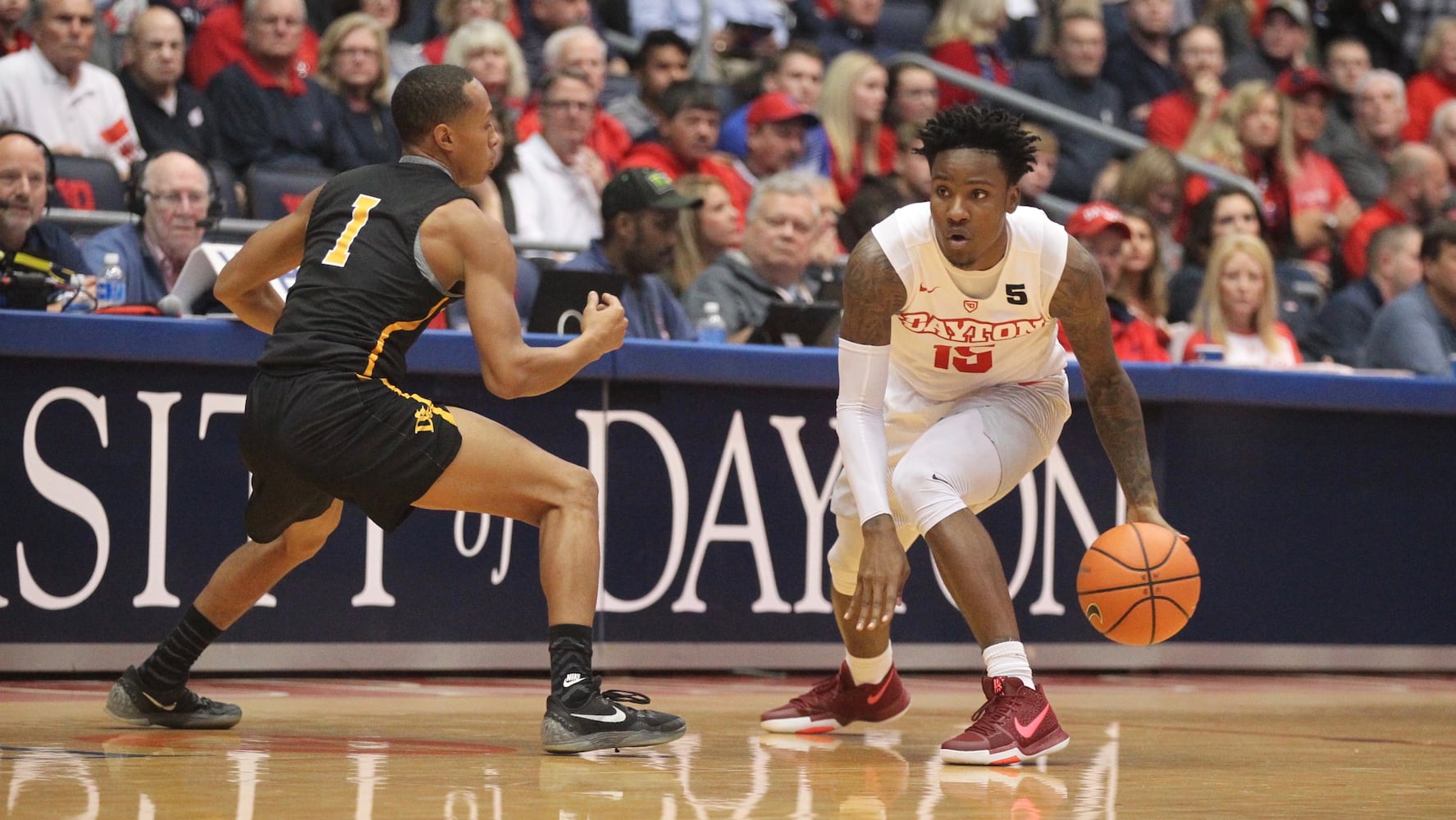 Photos: Dayton beats Ohio Dominican in exhibition