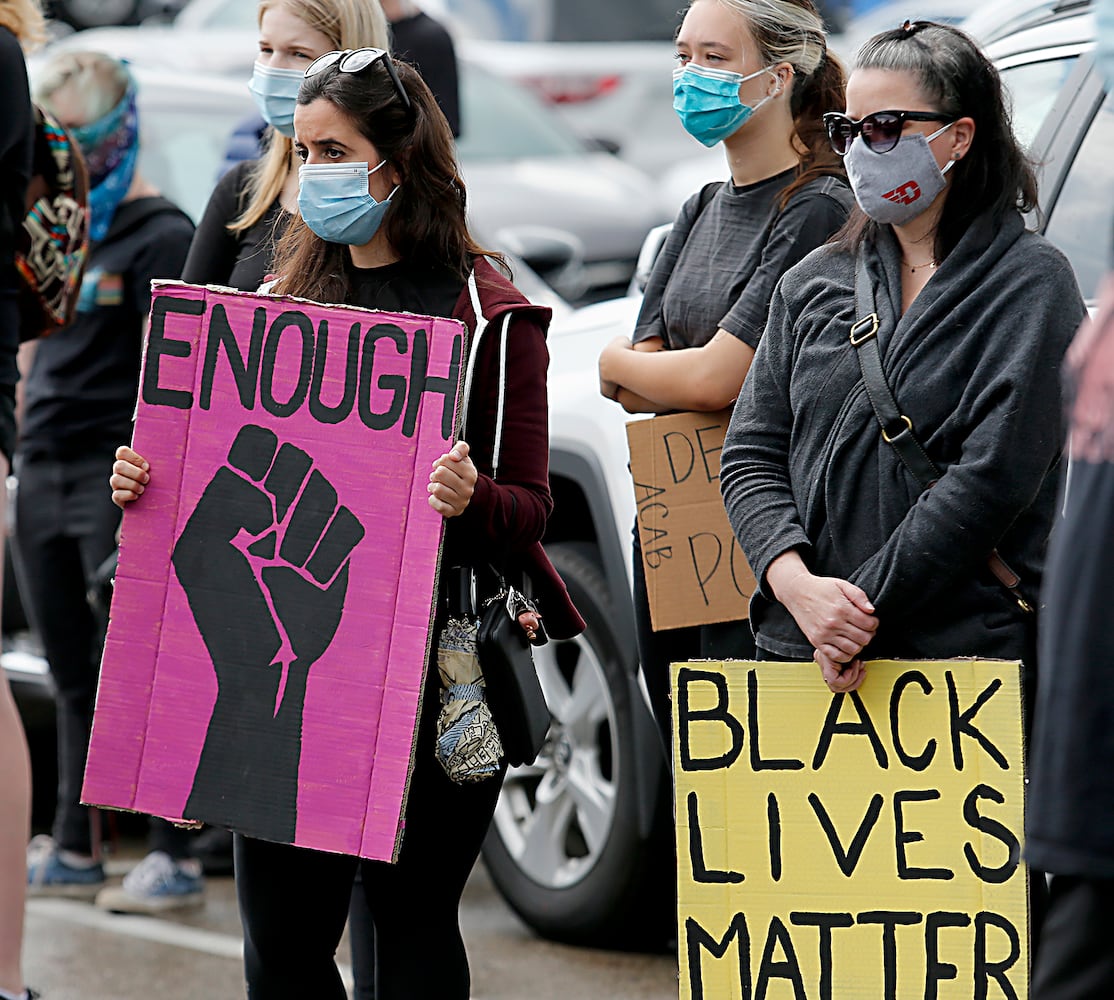 PHOTOS: Demonstrators rally for justice in Beavercreek