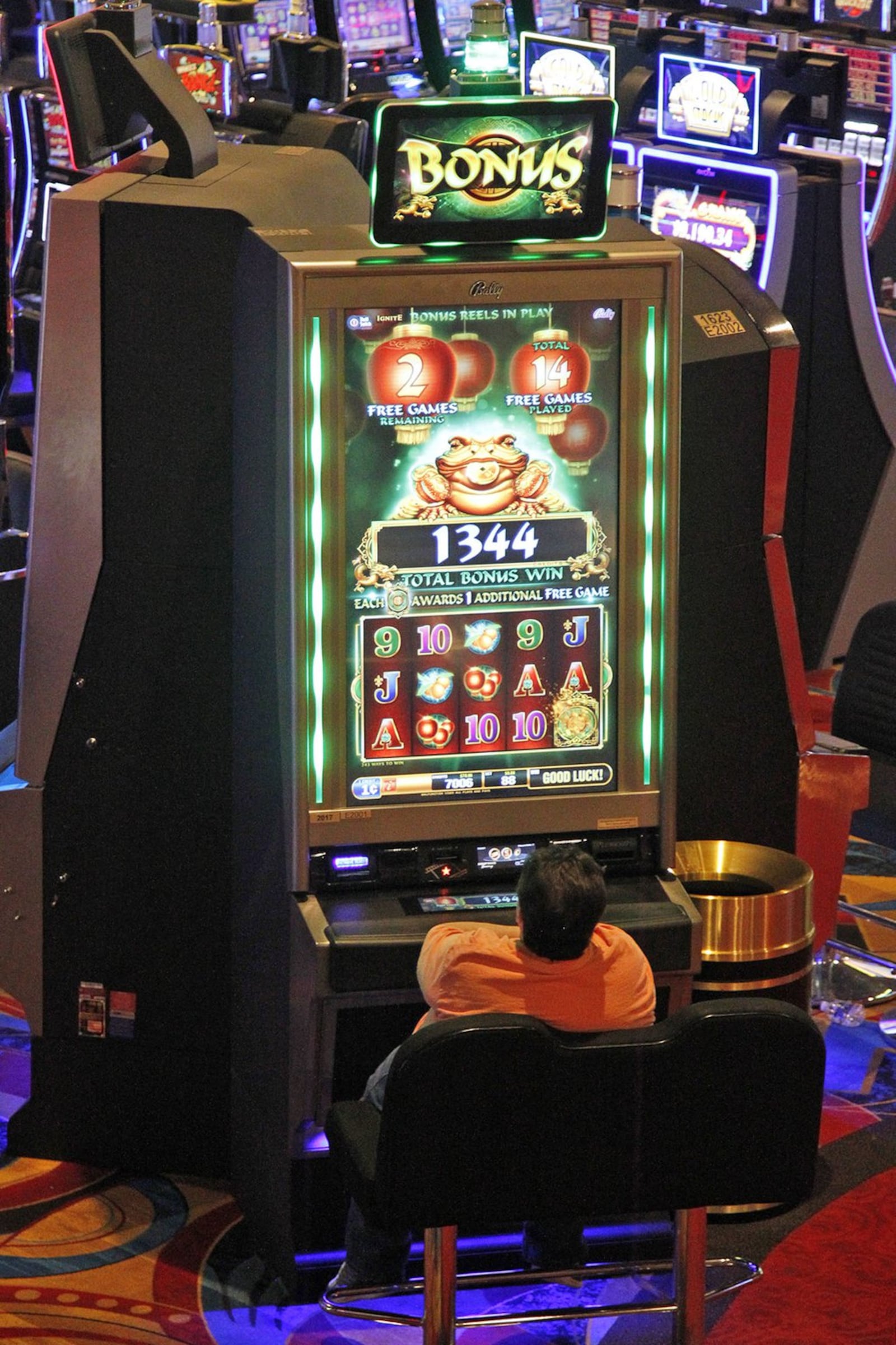 Hollywood Gaming in Dayton. Casinos and racinos in Ohio have not produced the revenue projected by the gaming industry when voters allowed the businesses to open in the state, but numbers have held steady and grown since 2012 when the first was opened. The eleven venues in Ohio generated nearly $1.6 billion in revenue between January and October of 2018 according to the UNLV Center for Gaming Research. TY GREENLEES / STAFF