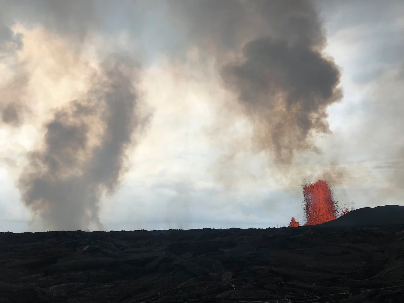 Photos: Hawaii Kilauea volcano eruption