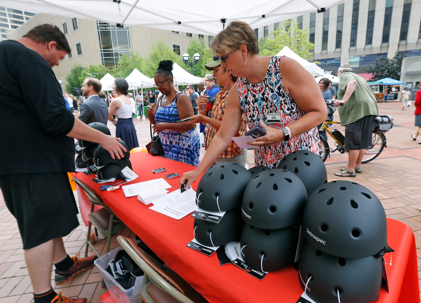 PHOTOS: Scooters hit the streets of downtown Dayton