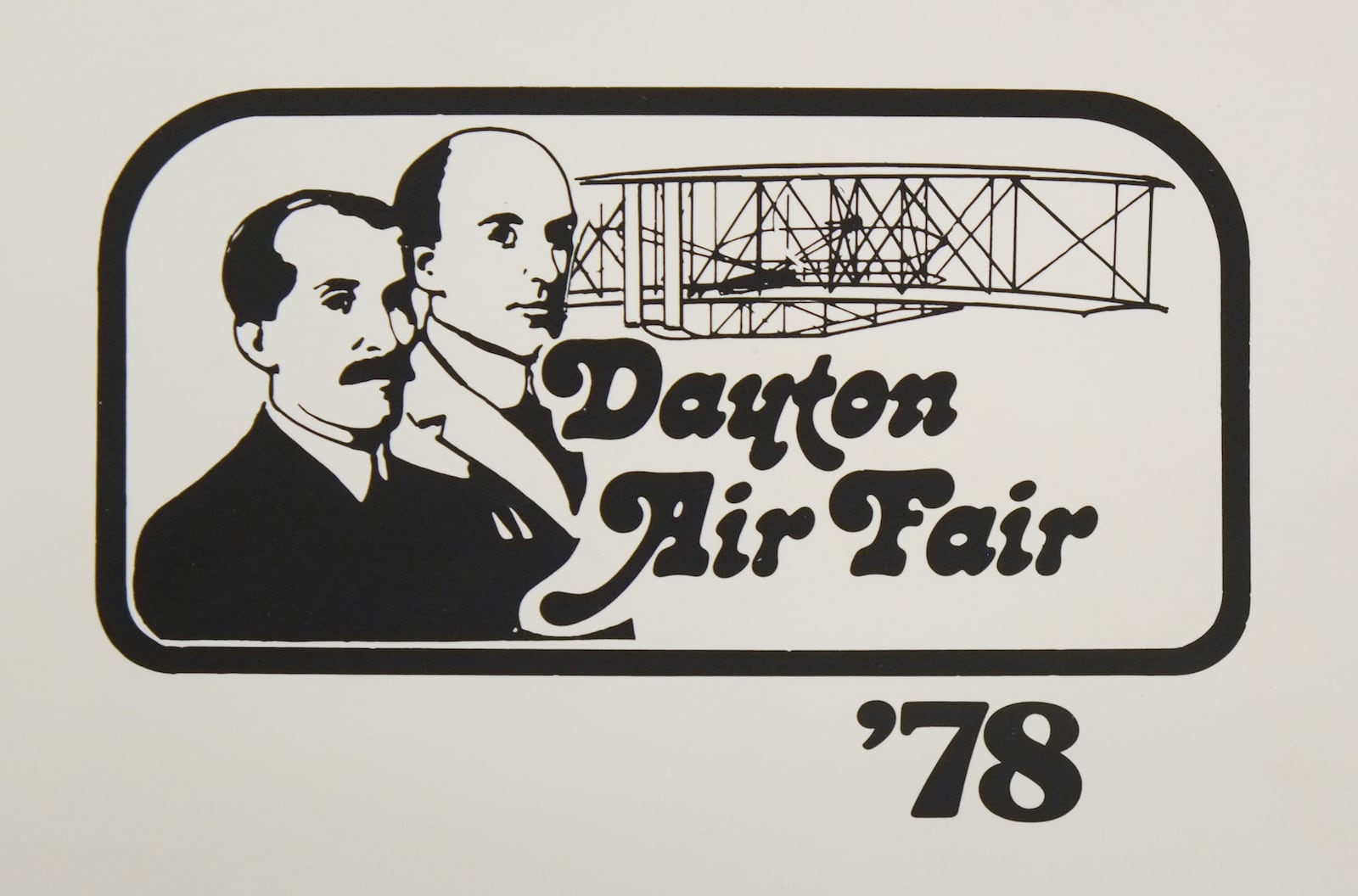 Dayton Air Fair logo from 1978. COURTESY OF WRIGHT STATE UNIVERSITY, DAYTON DAILY NEWS ARCHIVE