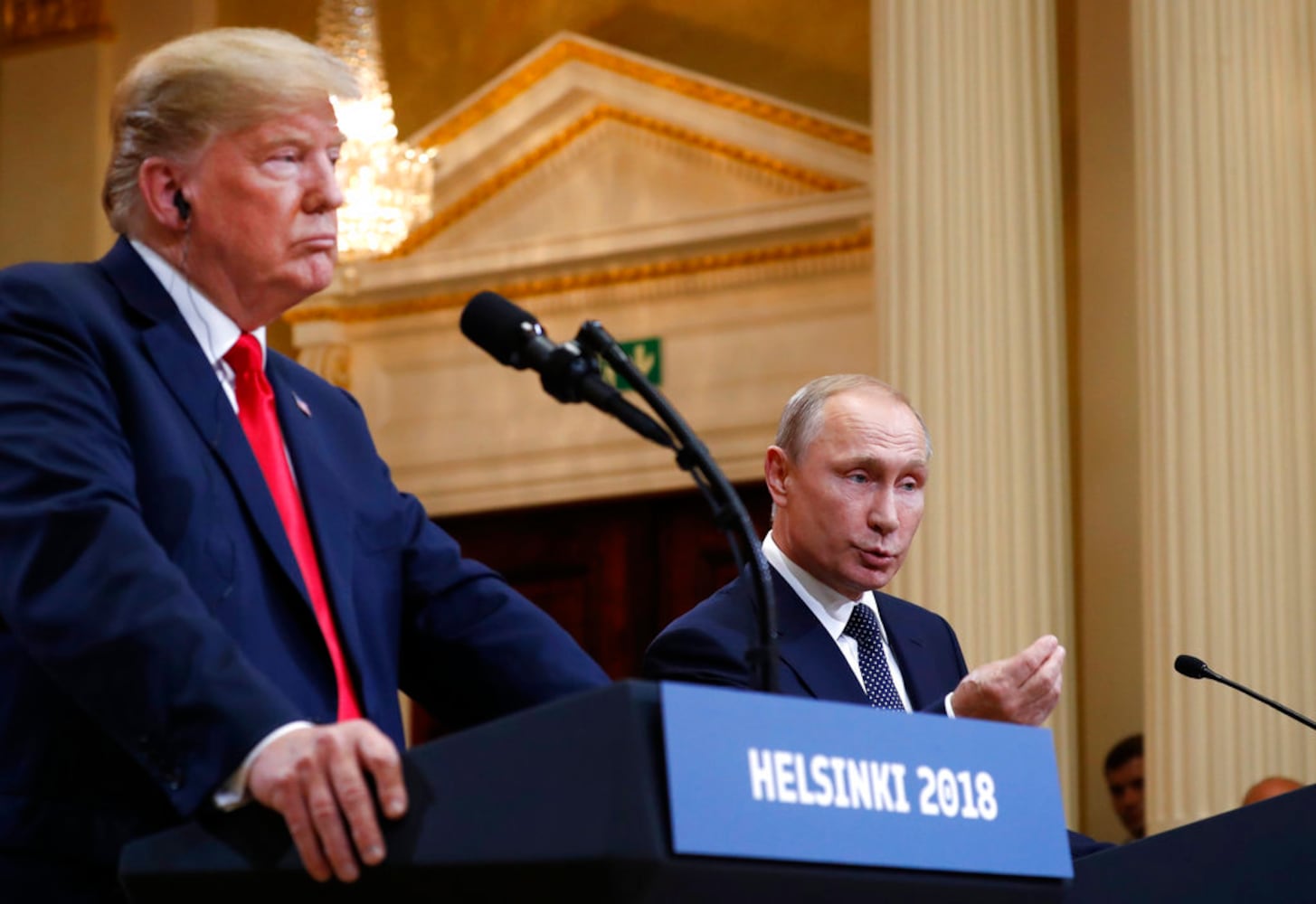 Photos: Trump, Putin meet at Helsinki summit