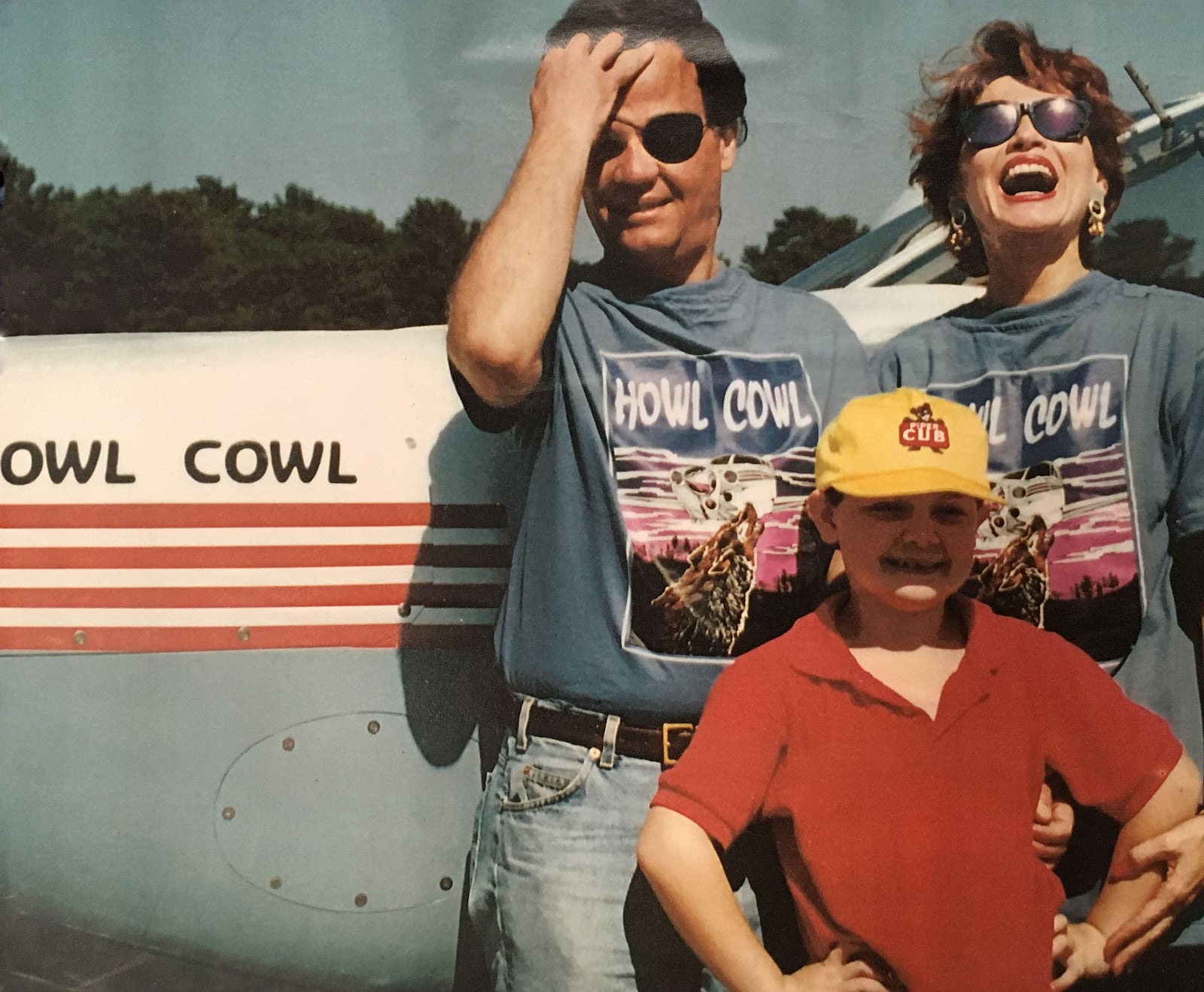 Pete and his parents Scott Muntean and Nancy Lynn circa 1997, courtesy of Pete Muntean.