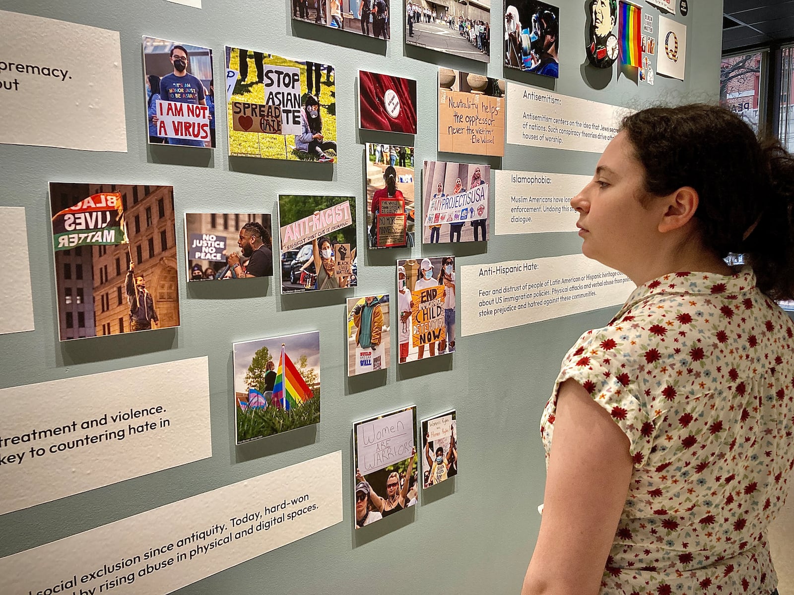 "Protest: The Photography of Paul Becker" is on display at the International Peace Museum in downtown Dayton. CONTRIBUTED