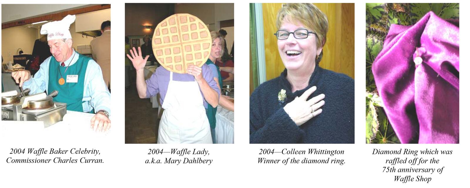 Christ Episcopal Church’s Women of the Parochial Society, one of eight women’s groups at the church at the time, launched Waffle Shop in 1929.   The holiday fundraiser has grown over the years.