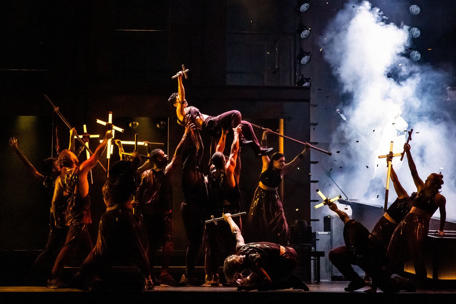 The latest national tour of "Jesus Christ Superstar" continues through Dec. 18 at the Aronoff Center in Cincinnati. CONTRIBUTED