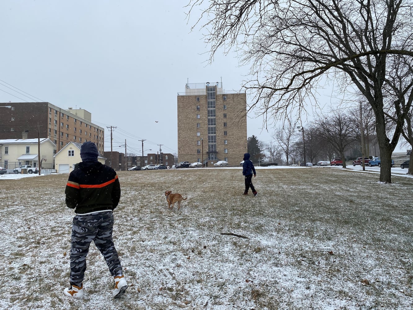 Christmas Day snowfall 2020