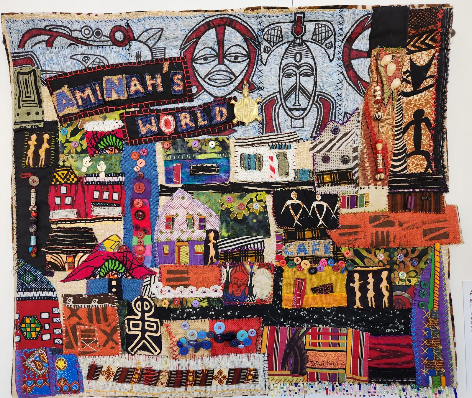 The National Afro-American Museum and Cultural Center Museum Store carries art, jewelry, books and work like this quilt that has been featured in the museum’s nationally juried art show, “Art of Soul!” CONTRIBUTED PHOTO