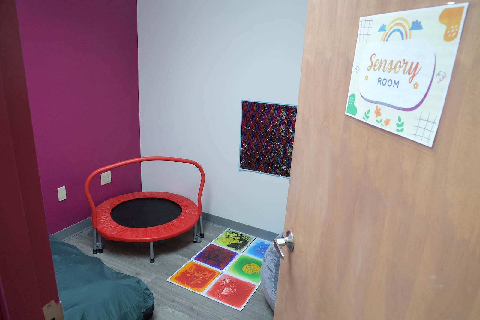 The Sensory Room at Kids Thrive. BILL LACKEY/STAFF