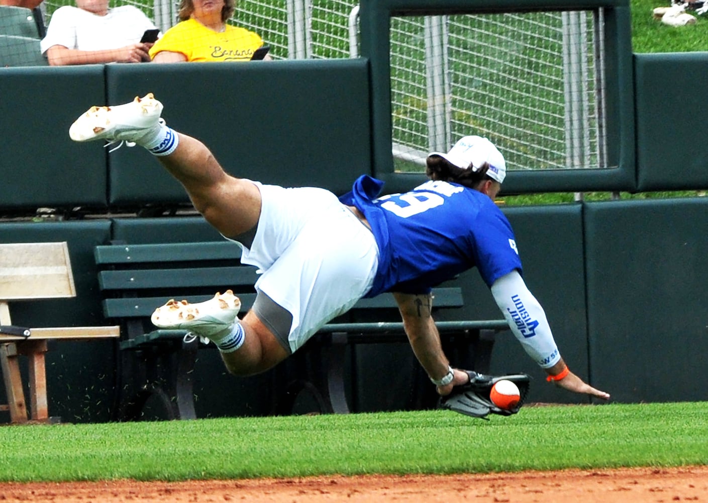 Bengals Play Celebrity Softball Game at Day Air Ballpark