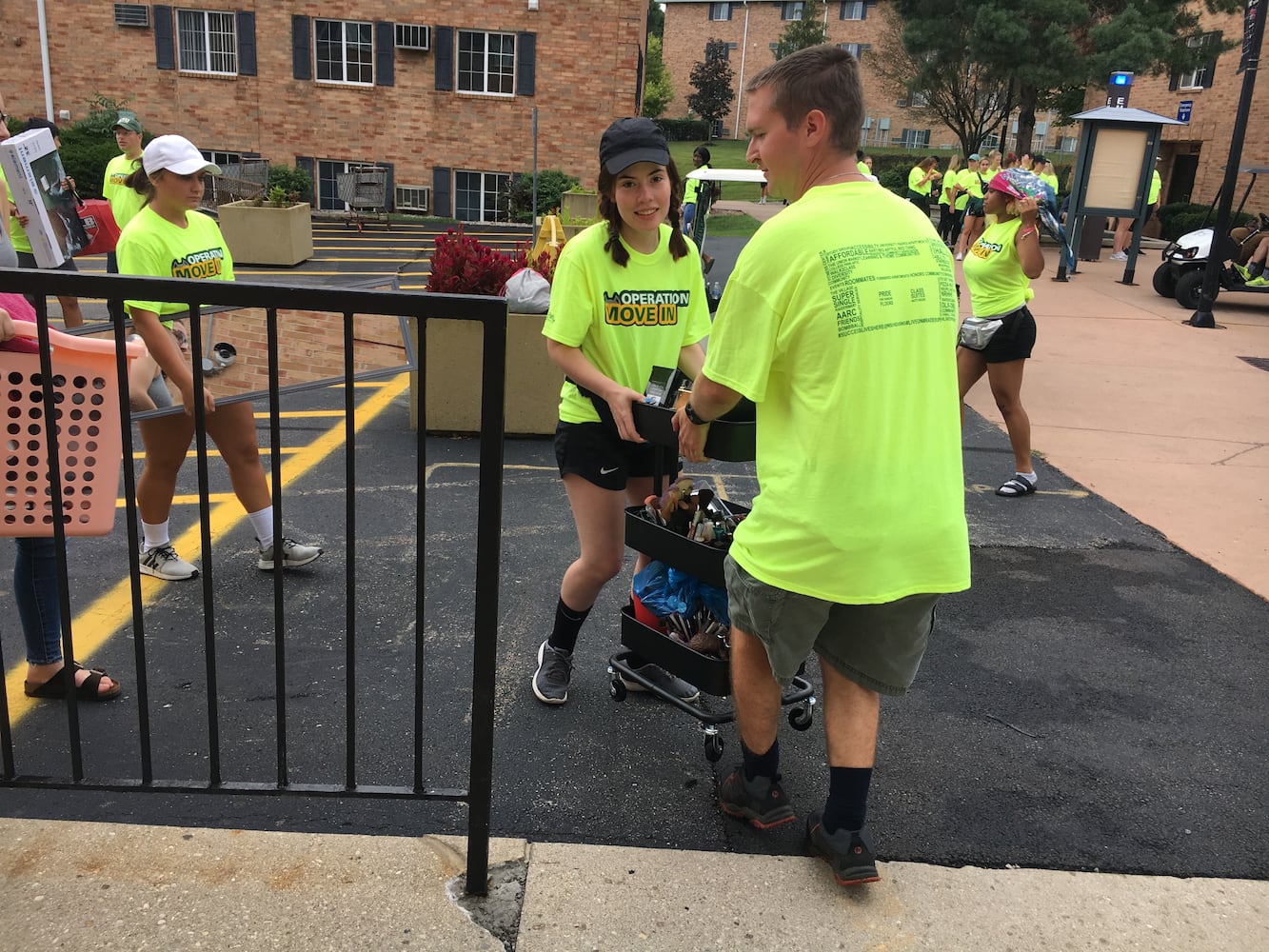 PHOTOS: 900 WSU freshmen move to campus for first time