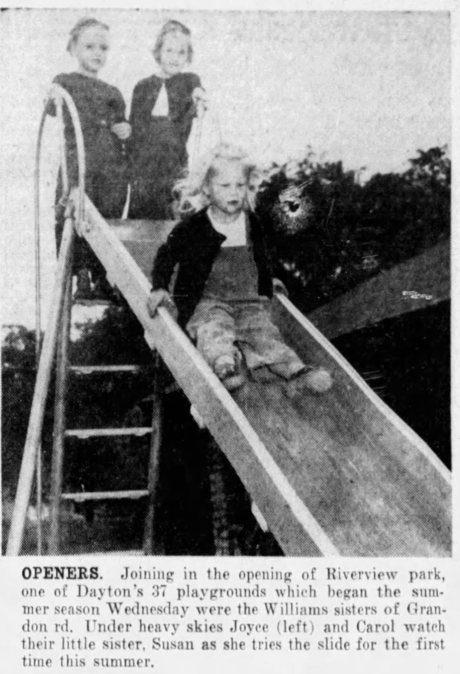 June 18, 1947: 37 playgrounds open season. DAYTON DAILY NEWS ARCHIVES