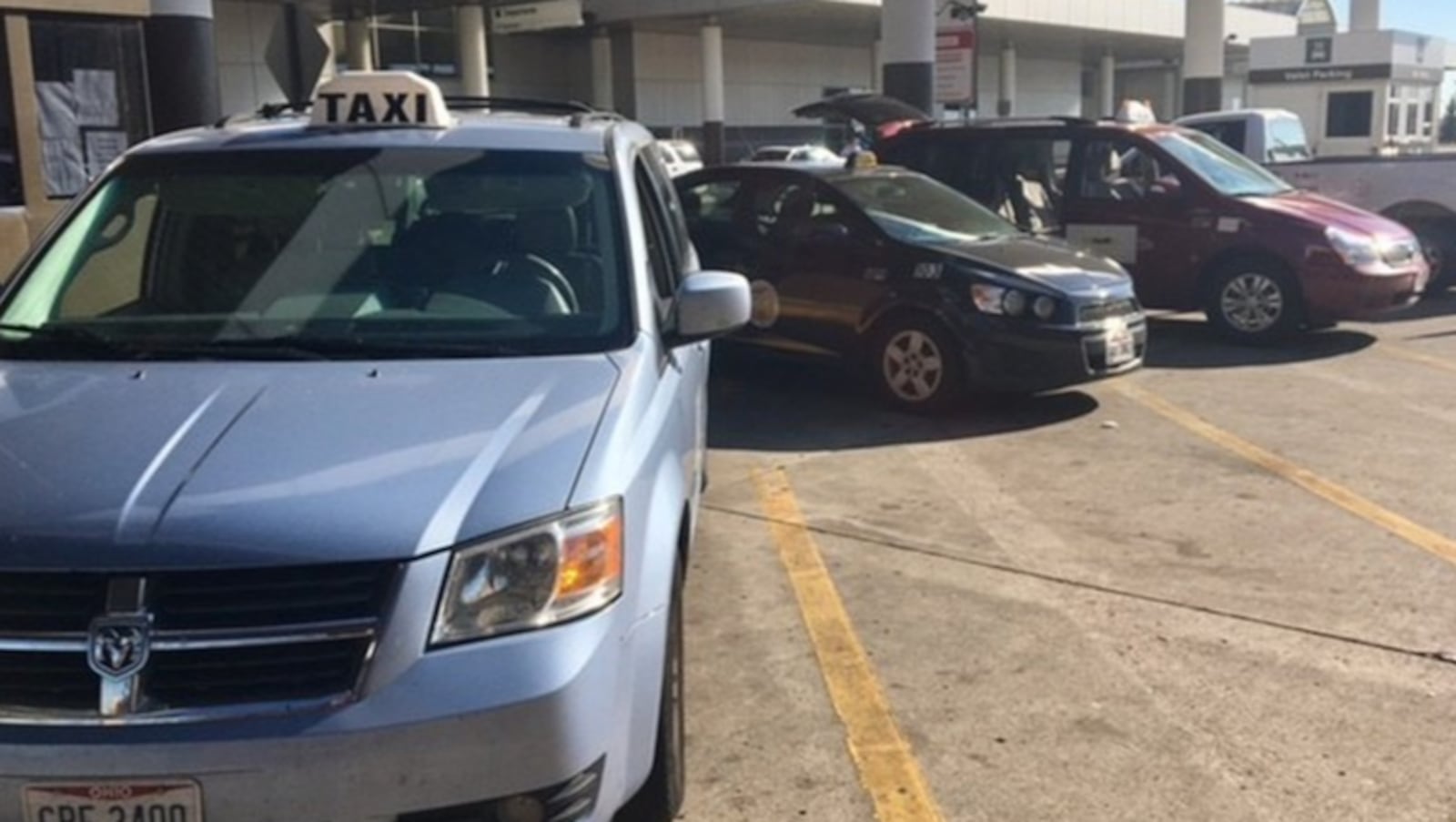 Uber and Lyft are now both operating at the Dayton International Airport. STAFF PHOTO