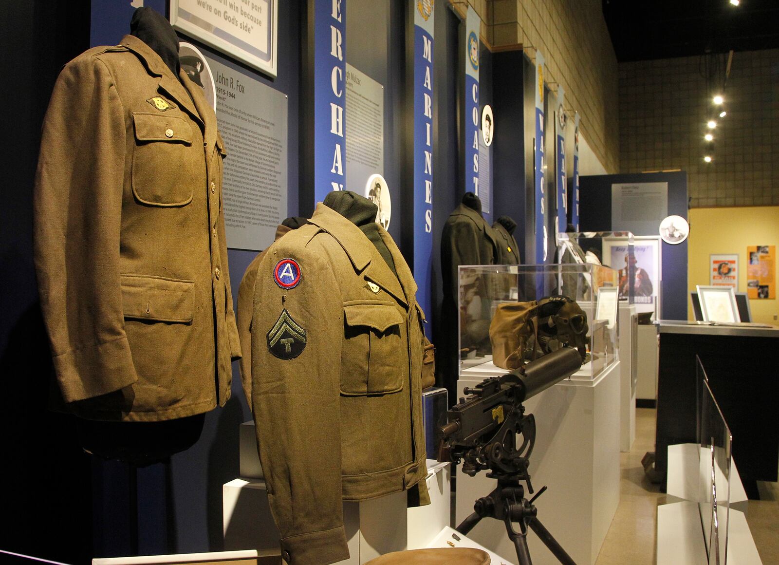 The National Afro-American Musuem & Cultural Center is Wilberforce is marking 30 years with a new exhibit called Color Outside the Lines: Celebrating Thirty Years at NAAMCC. The museum also has another exhibit about African Americans civilian and military service during World War II called African Americans Fighting for a Double Victory. LISA POWELL / STAFF