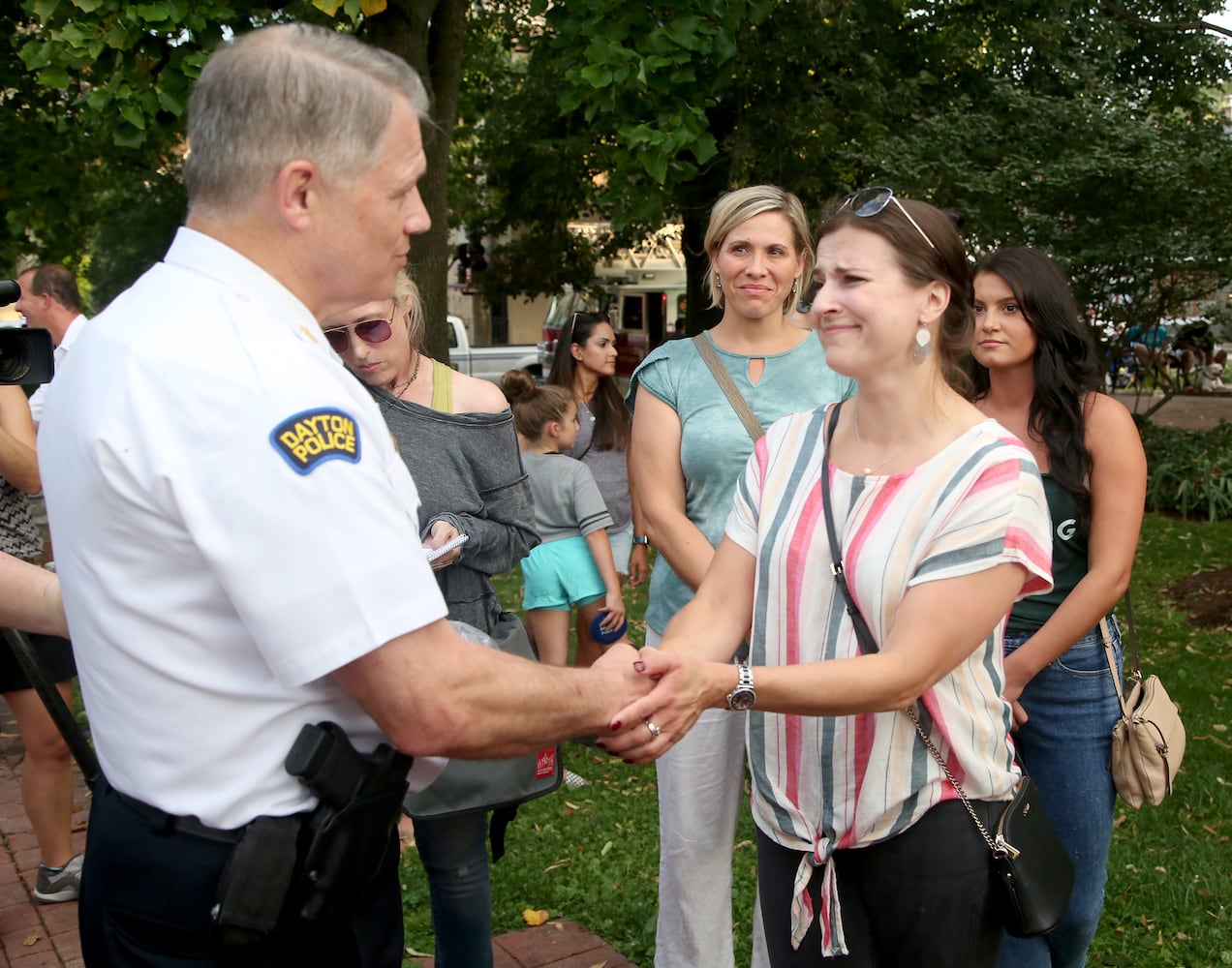 PHOTOS: Dayton Police acclaimed by the Oregon District and city residents during National Night Out