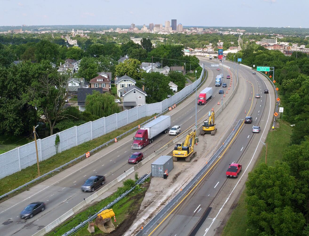 PHOTOS: Construction on U.S. 35 in Dayton