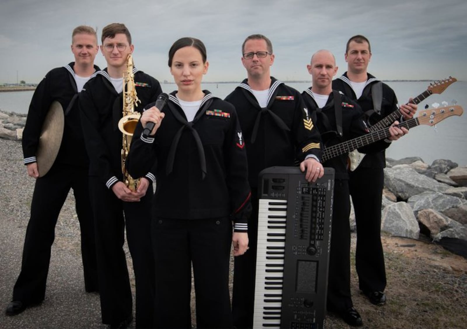 U.S. Navy Band will perform a variety of pop, Top 40 and patriotic standards July 30 at Dayton Masonic Center. CONTRIBUTED