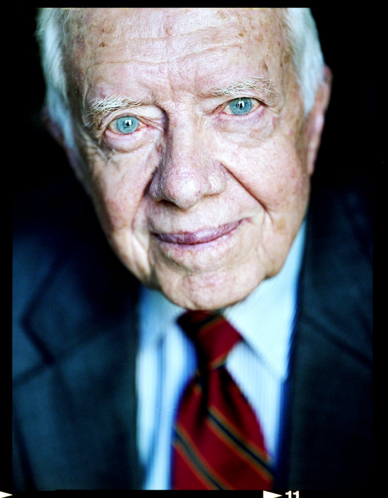 Former President Jimmy Carter in New York, Oct. 8, 2007. (Damon Winter/The New York Times) 