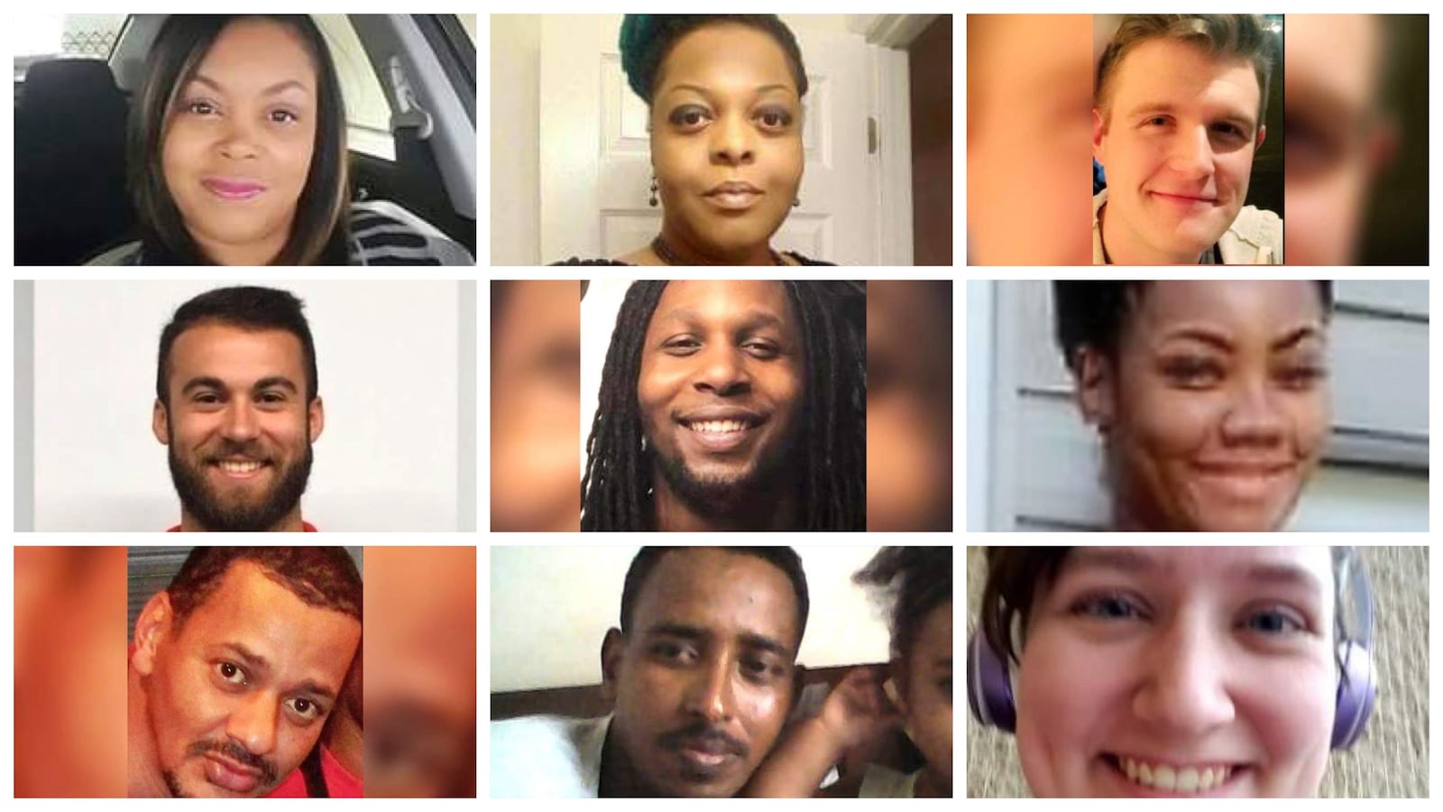 Those killed in the Oregon District shooting were Monica Brickhouse, 39; Beatrice Warren Curtis, 36. Logan Turner, 30; Nicholas Cumer, 25; Thomas McNichols, 25; Lois Oglesby, 27; Derrick Fudge, 57; Saheed Saleh, 38 and Megan Betts, 22.