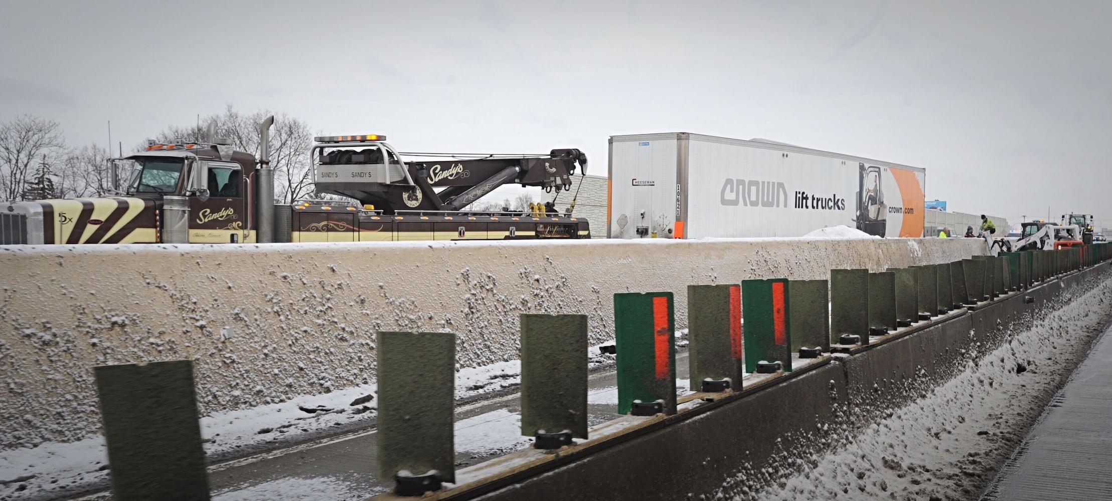 PHOTOS: Crashes on area highways after winter weather