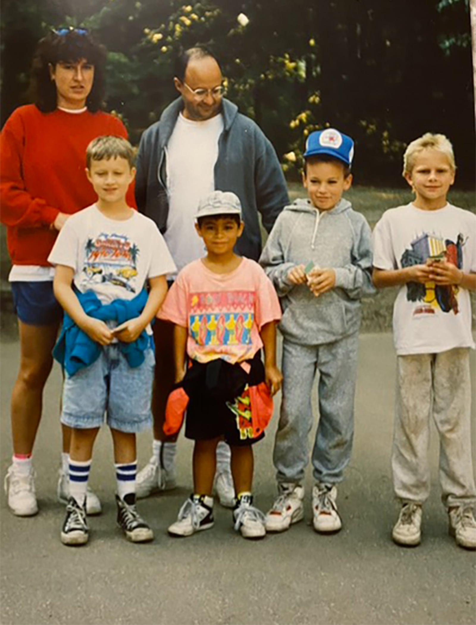 After graduating from Wright State University with her nursing degree, Linda Duval (left, back row) became program director of Camp Ko-Man-She. She began volunteering as a camp counselor at age of 18. She is shown at camp, created for kids with diabetes, in 1990 with campers and another volunteer. CONTRIBUTED