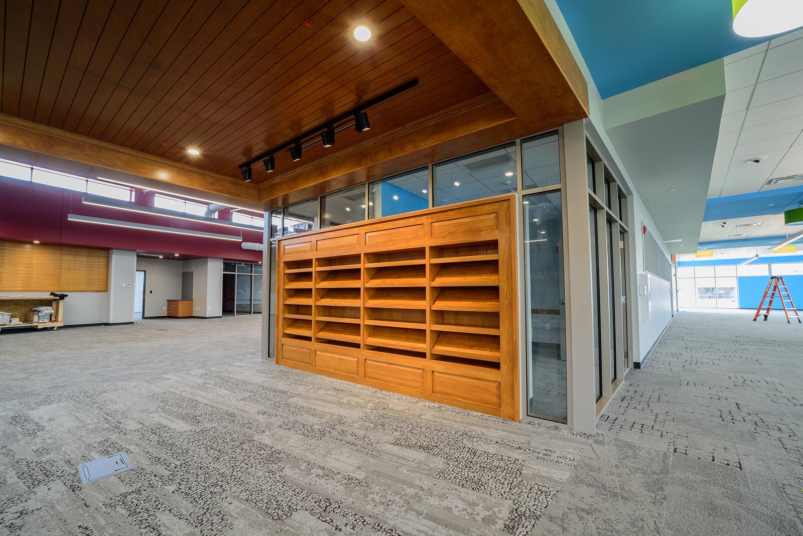 A grand opening for the new Wilmington-Stroop branch of the Dayton Metro Library, set for Saturday, June 1, will give the public an opportunity to get a first look at the state-of-the-art facility.  TOM GILLIAM/ CONTRIBUTED